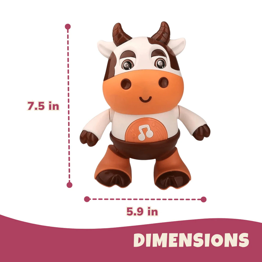 Musical Cow – Singing, Dancing, Walking with LED Lights, Moving Eyes